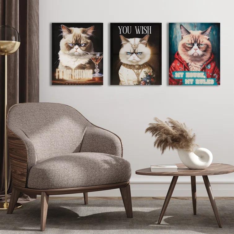 510 Design Grumpy Cats " Grumpy Cats You Wish " by Tessa Kane