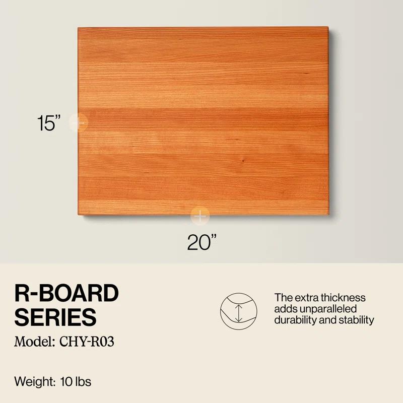 John Boos 20"x15" Reversible Cherry Cutting Board