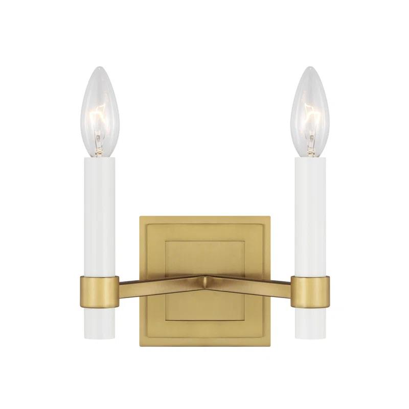 Annabel Steel Candle Wall Light