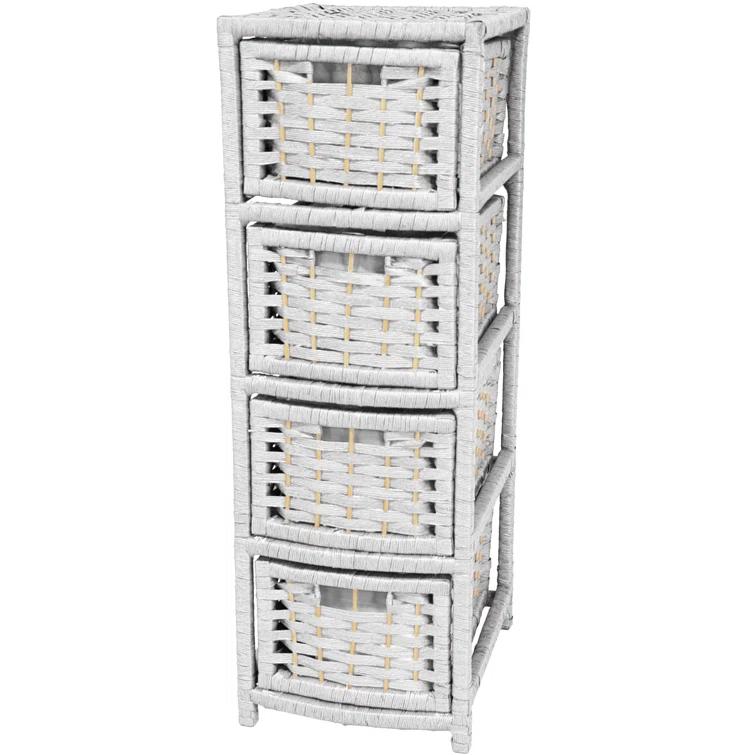 World Menagerie Slate 4 Drawer Storage Chest & Reviews | Wayfair