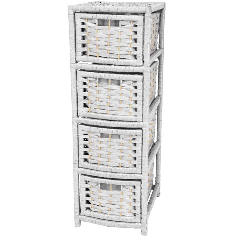 World Menagerie Slate 4 Drawer Storage Chest & Reviews | Wayfair