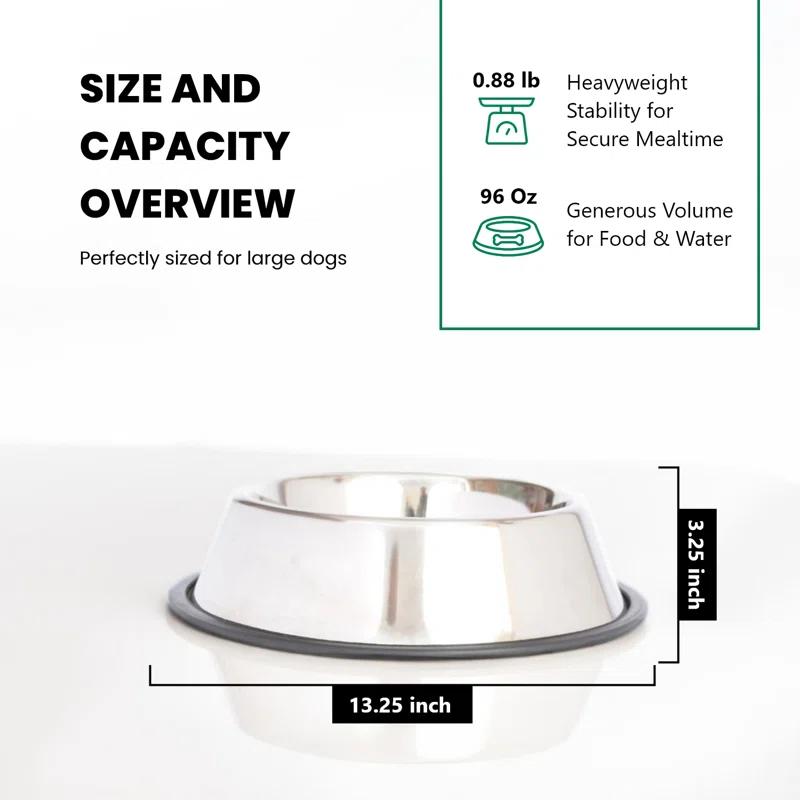 Iconic Pet Anti-Skid Pet Bowl
