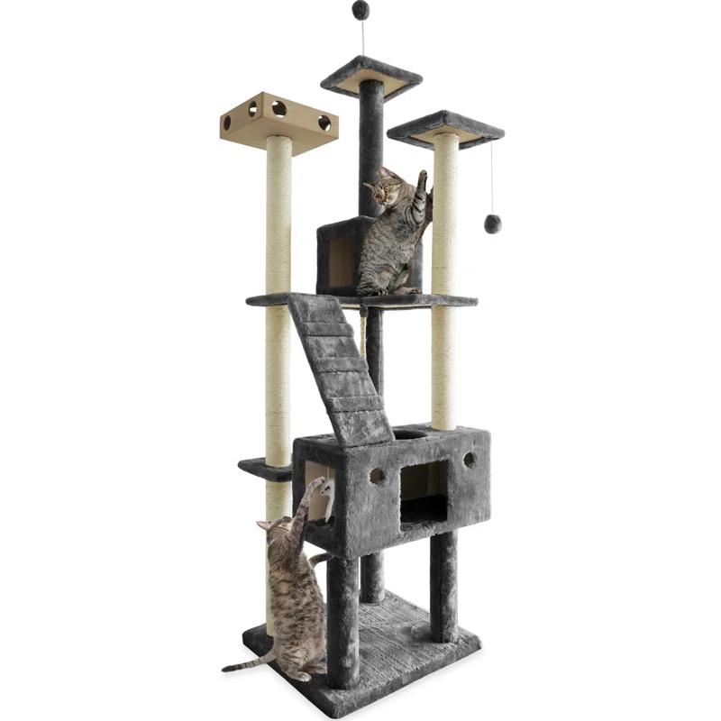 FurHaven Tiger Tough 69.3'' H Cat Tree
