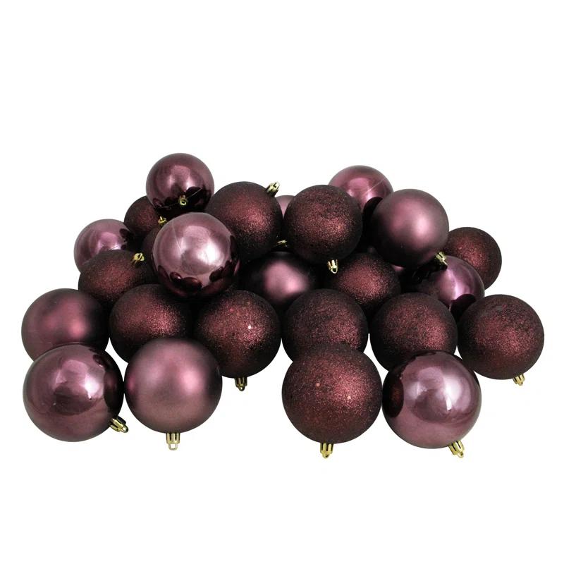 Northlight Seasonal 60ct Shatterproof Christmas Ball Ornaments 2.5" (60mm) (Set of 60)