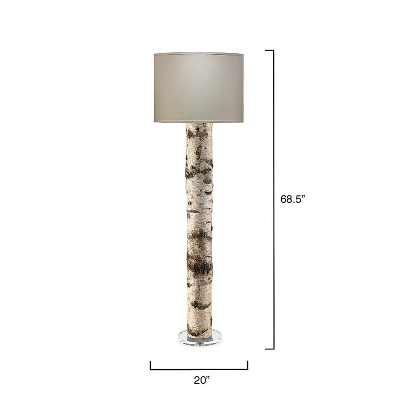 Jamie Young Company Forrester 68.5'' Gray/Brown Traditional Floor Lamp