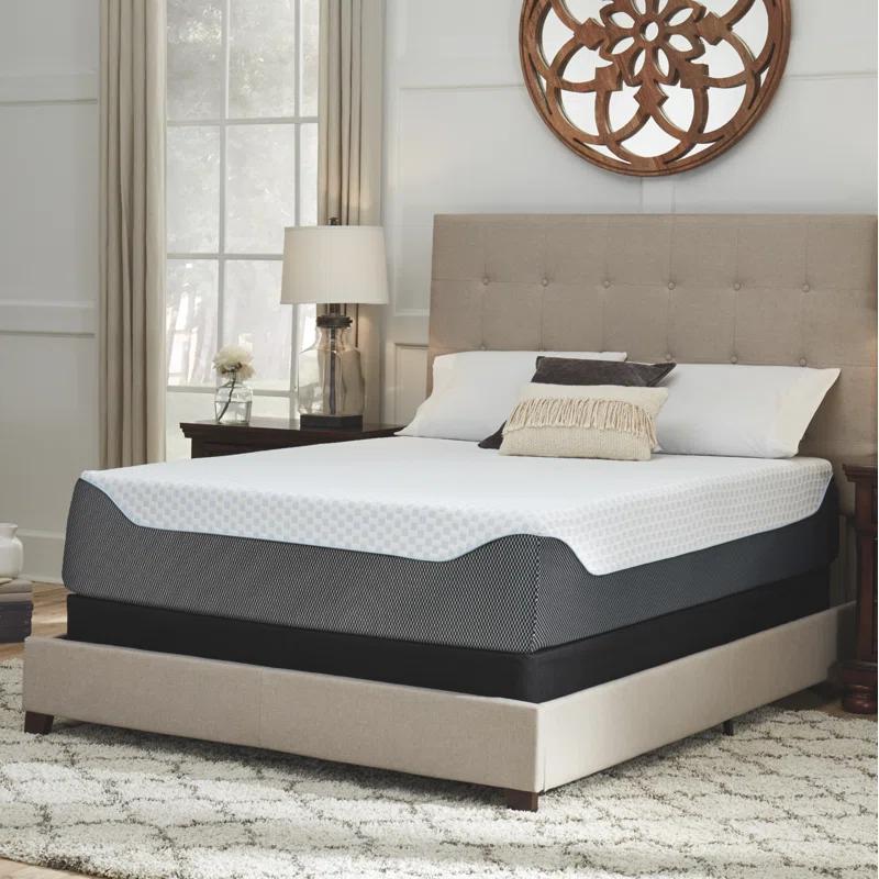 Signature Design by Ashley Signature Design by Ashley Chime Ultra Plush Charcoal Infused Memory Foam Mattress