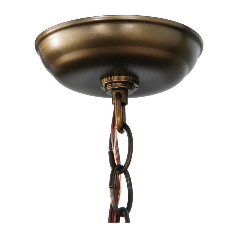 1 - Light Antique Copper Lantern Pendant