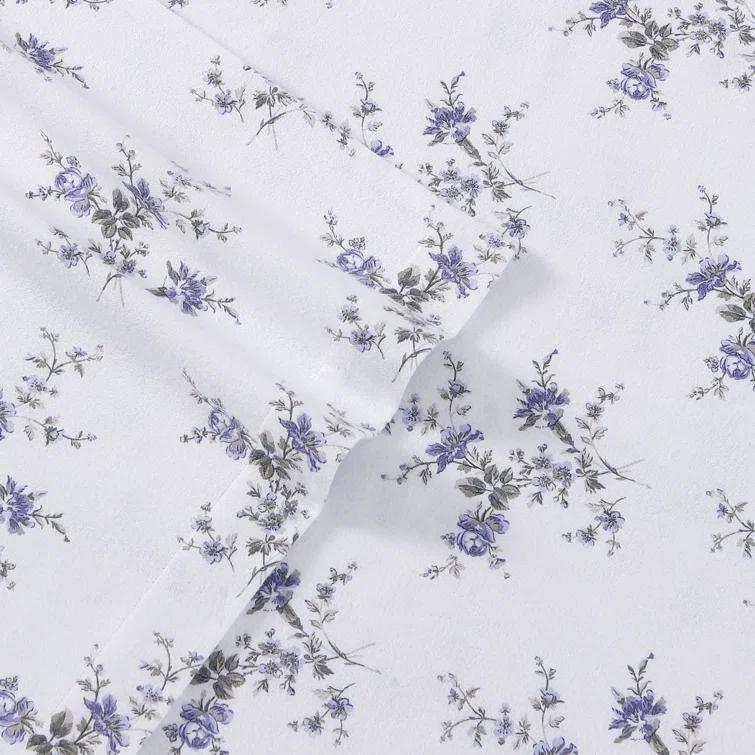 Laura Ashley Laura Ashley Cotton Flannel Cozy Sheet Sets