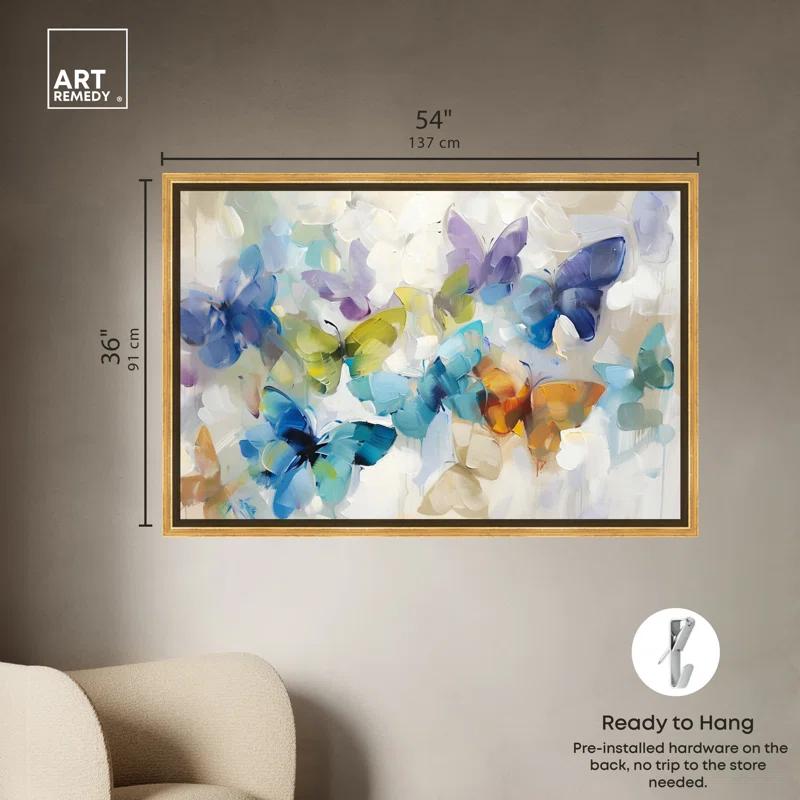 Art Remedy Fluttering Butterflies