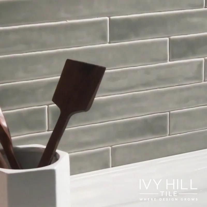 Bond Tile Capetown 20" x 2" Ceramic Bullnose Tile Trim