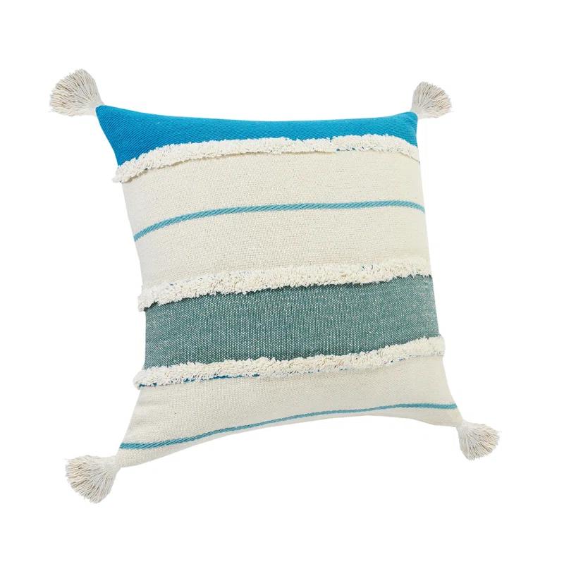 Rajani Home Remii Tassels Cotton Throw Pillow