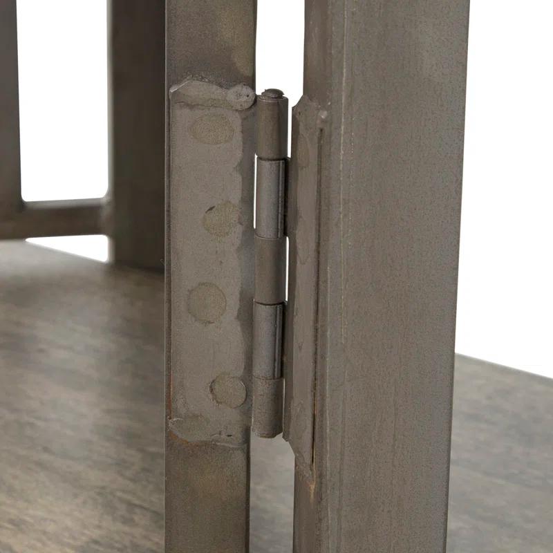 Yosemite Home Decor 65'' W x 79'' H 3 - Panel Solid Wood Folding Room Divider