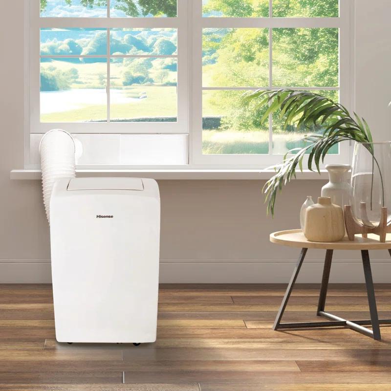 HiSense 8,000 BTU Smart Portable Air Conditioner with Wi-fi and Remote Control for Rooms up to 350 sq. ft.
