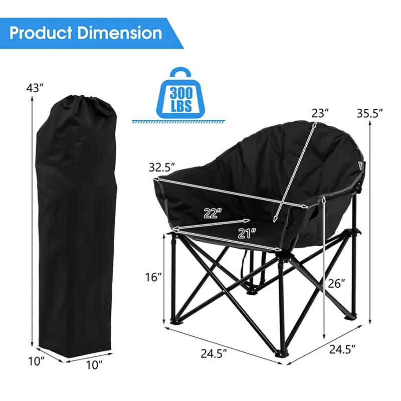 Arlmont & Co. Iyauna Folding Camping Chair
