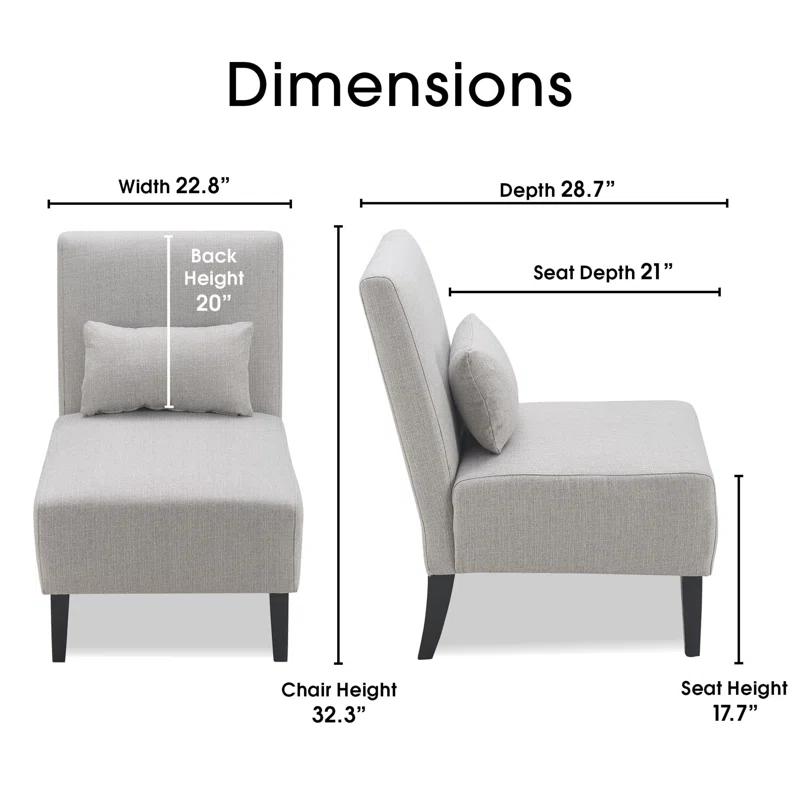 Serta Palisades Slipper Accent Chair