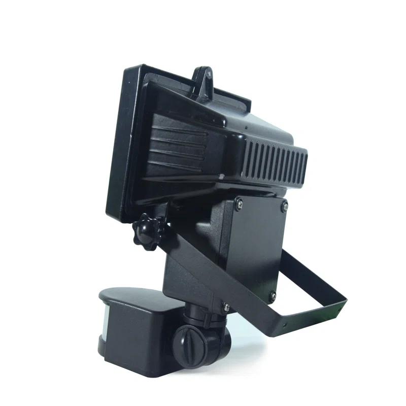 1 - Head LED Solar Powered Dusk to Dawn Outdoor Security Flood Light with Motion Sensor