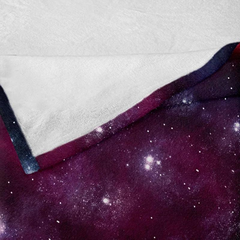 Ambesonne Ambesonne Space Fleece Throw Blanket Stardust Meteor