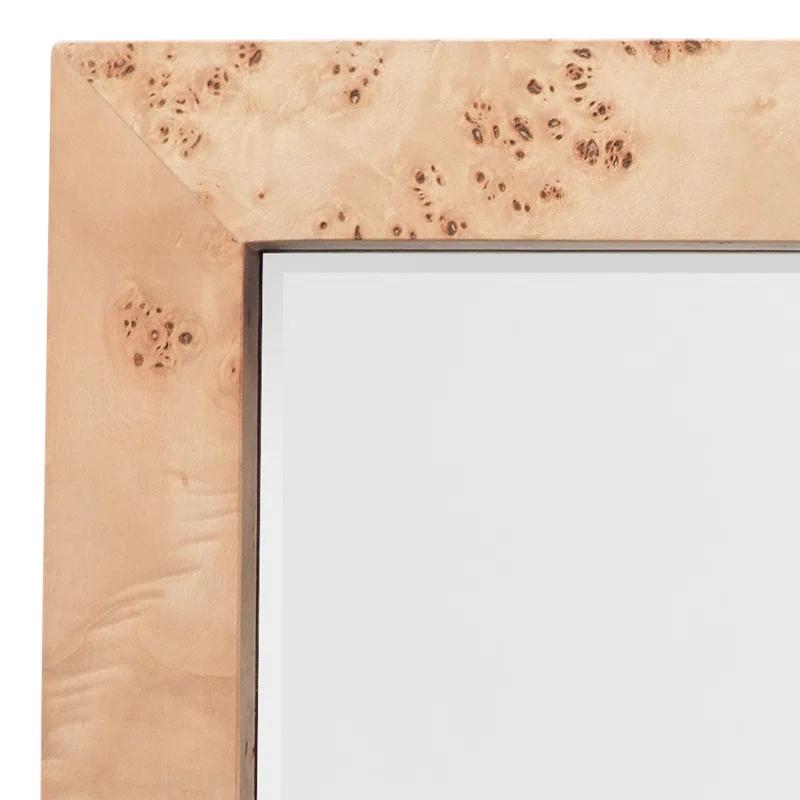 LOOMLAN Wood Flat Wall Mirror