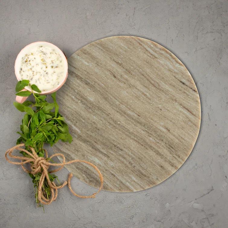 Keane Round Marble Cheese Board