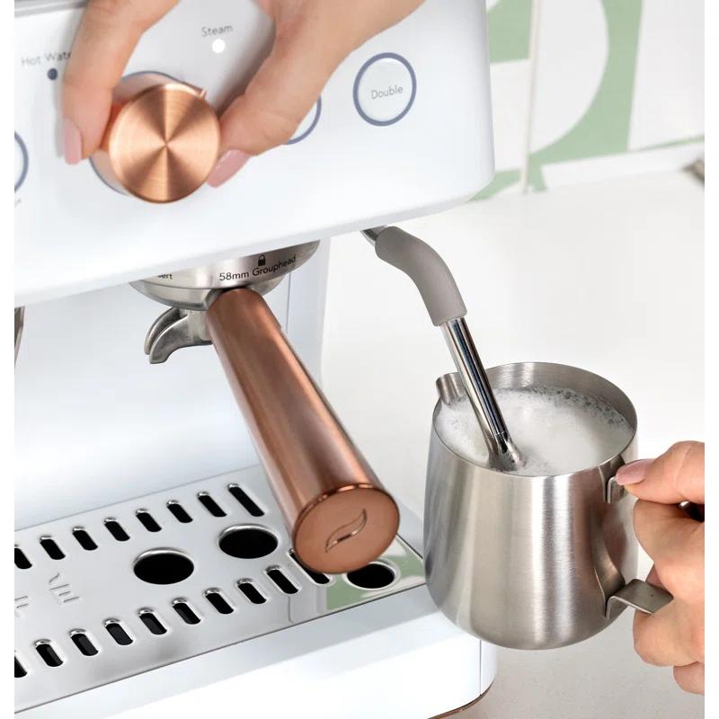Café ™ Matte White Bellissimo Semi-Automatic Espresso Machine