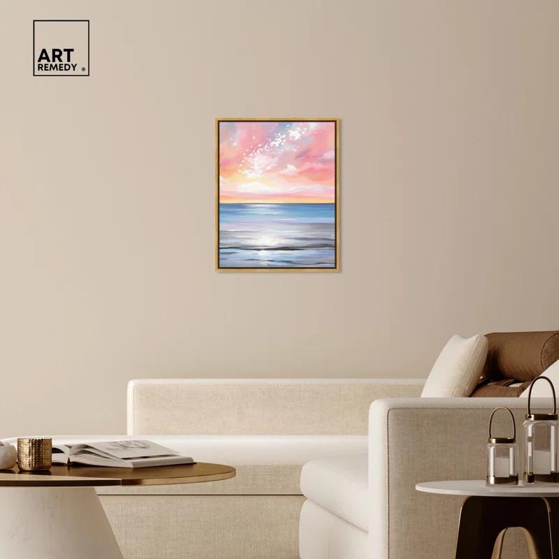 Art Remedy Whimsical Ocean Breeze Canvas Coastal Wall Art by Art Remedy