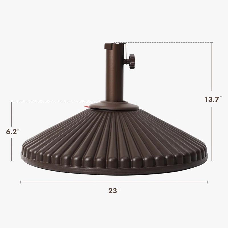 Abba Patio Lyon Steel Free Standing Umbrella Base
