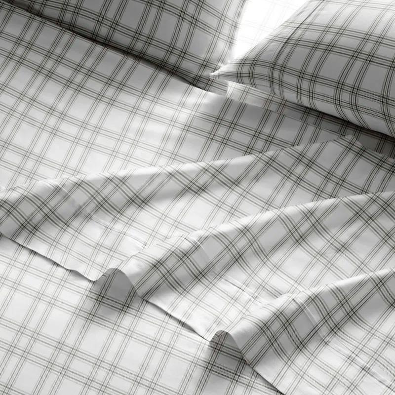 Percale Plaid Sheet Set