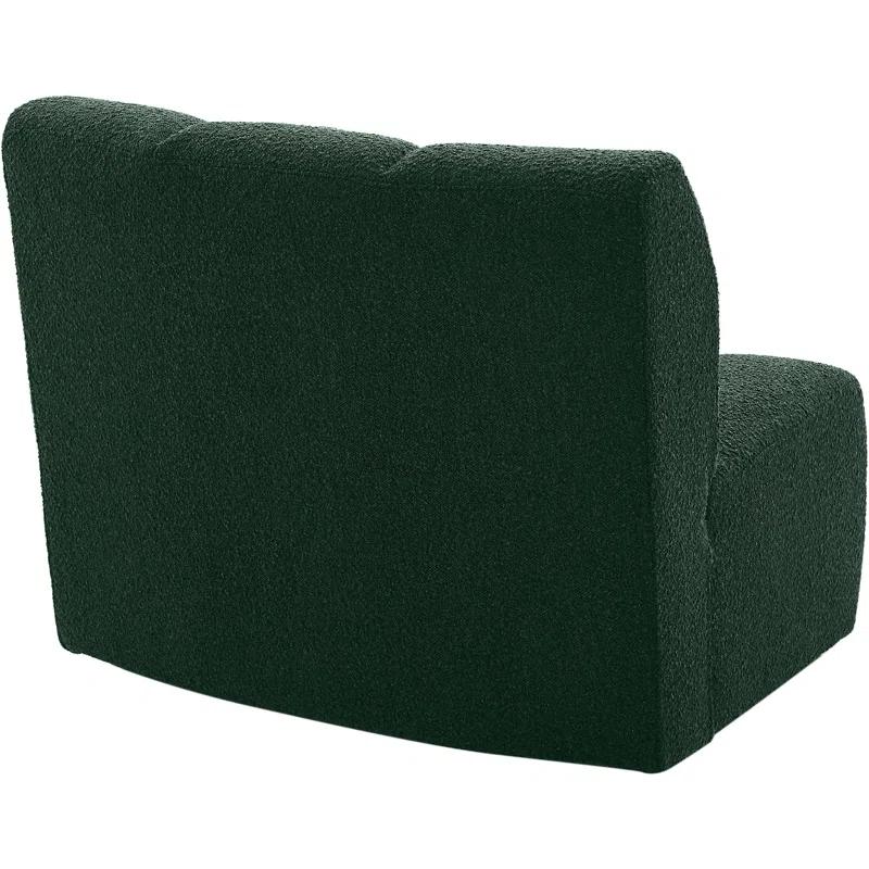 Everly Quinn Izen 43" W Boucle Fabric Modular Chair