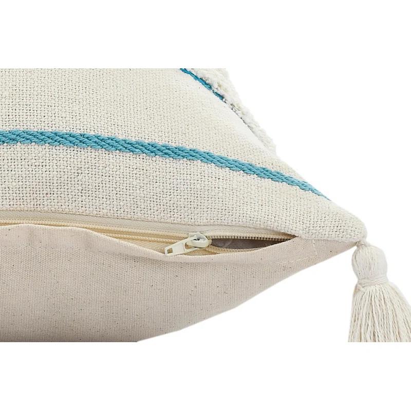 Rajani Home Remii Tassels Cotton Throw Pillow