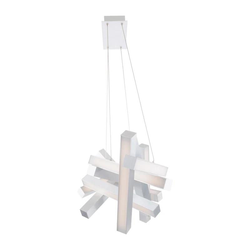 Modern Forms Chaos Unique Geometric LED Chandelier