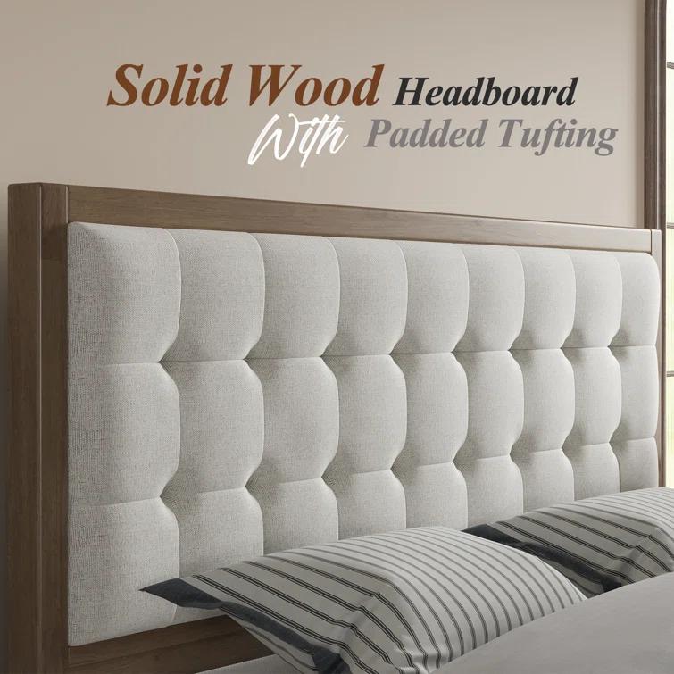 Wade Logan® Behka Upholstered Platform Bed