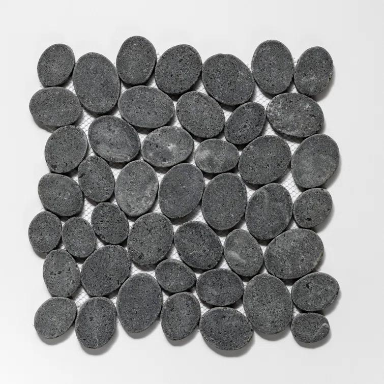 Cruz Bay Studio Natural Stone Pebbles Mosaic Wall & Floor Tile & Reviews | Wayfair