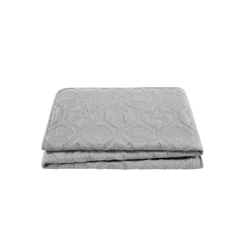 VCNY Shore 3-Piece Embossed Quilt Set