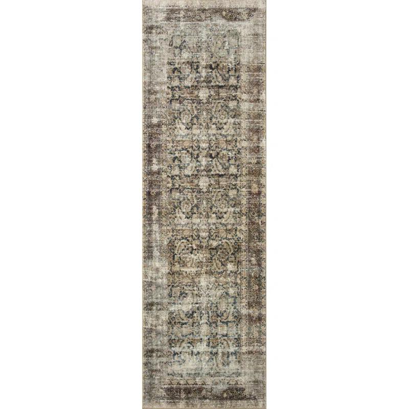 Amber Lewis x Loloi Morgan Navy / Sand Area Rug feat. CloudPile