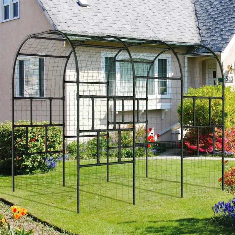 Blooming Large Garden Arch Gazebo Pergola