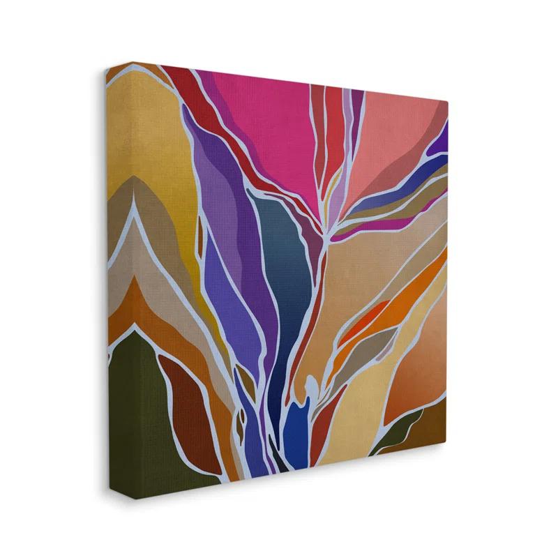 Stupell Industries " Abstract Botanical Composition " by Angel Estevez