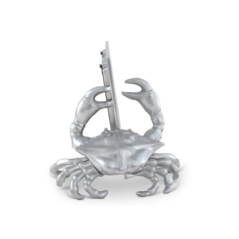 Arthur Court Designs Coastal Silver Metal Embossed Picture Frame