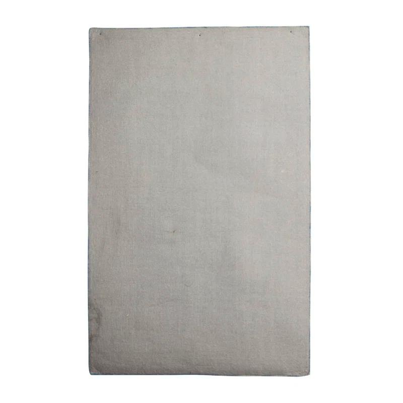 Rowe Handmade Tufted Ivory/Blue Rug