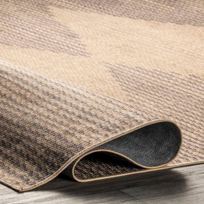 Foundry Select Dori SuperiorWash Tribal Easy-Jute Machine Washable Area Rug