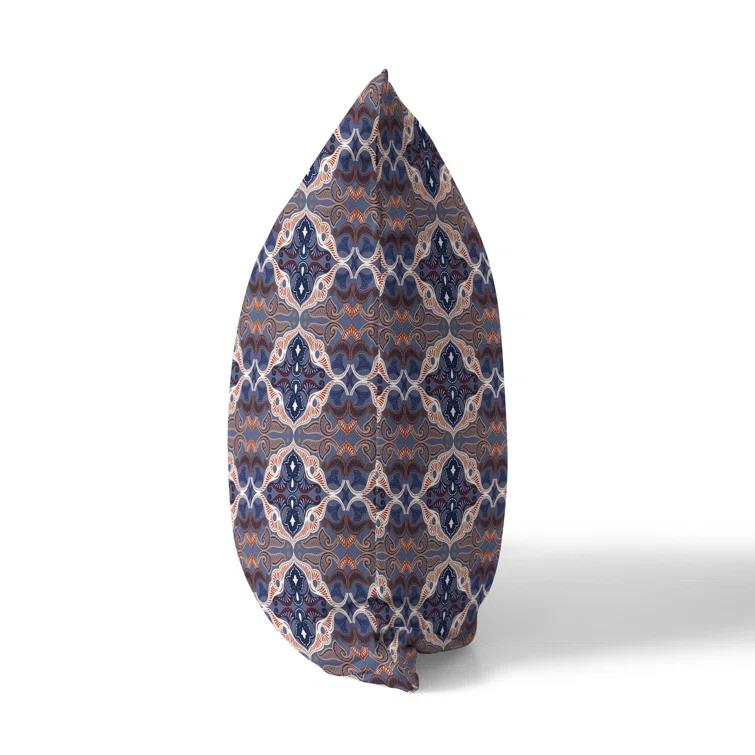 Amrita Sen Floral Elegance Floral Reversible Throw Pillow