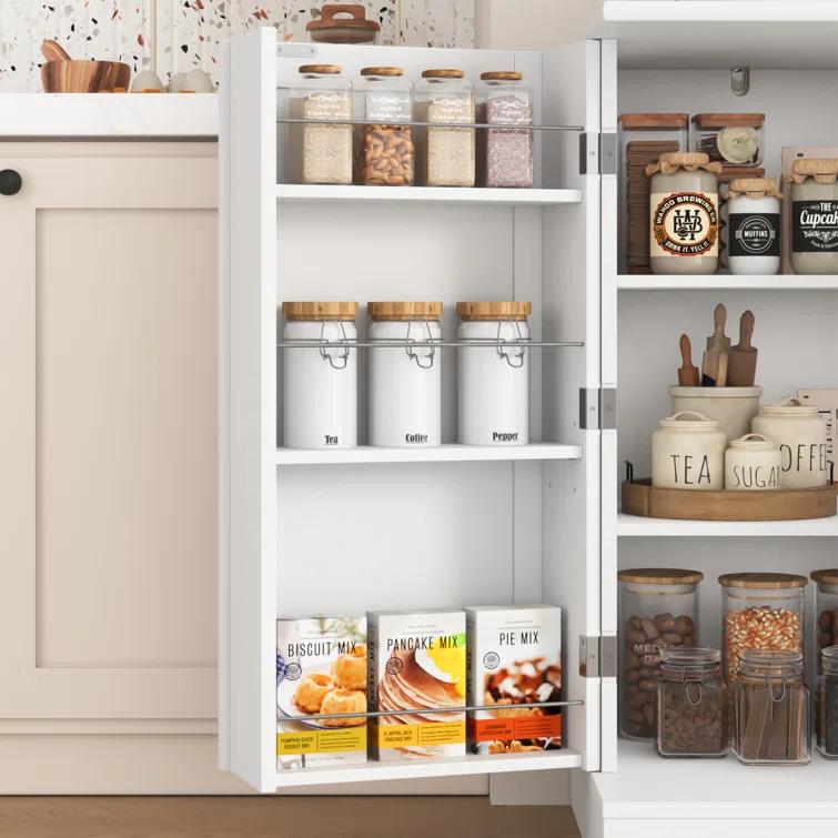 George Oliver 54'' Wide Sideboard with Pantry Doors, Adjustable Shelves and Large Drawer & Reviews | Wayfair