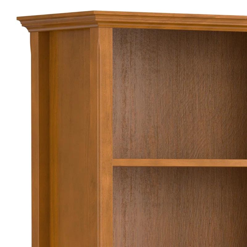 Simpli Home Amherst SOLID WOOD 5 Shelf Bookcase