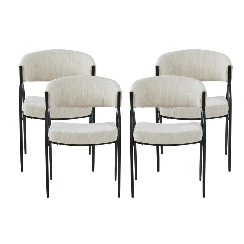Christopher Knight Home Marvin Marvin Fabric Upholstered Dining Chairs (Set of 4)