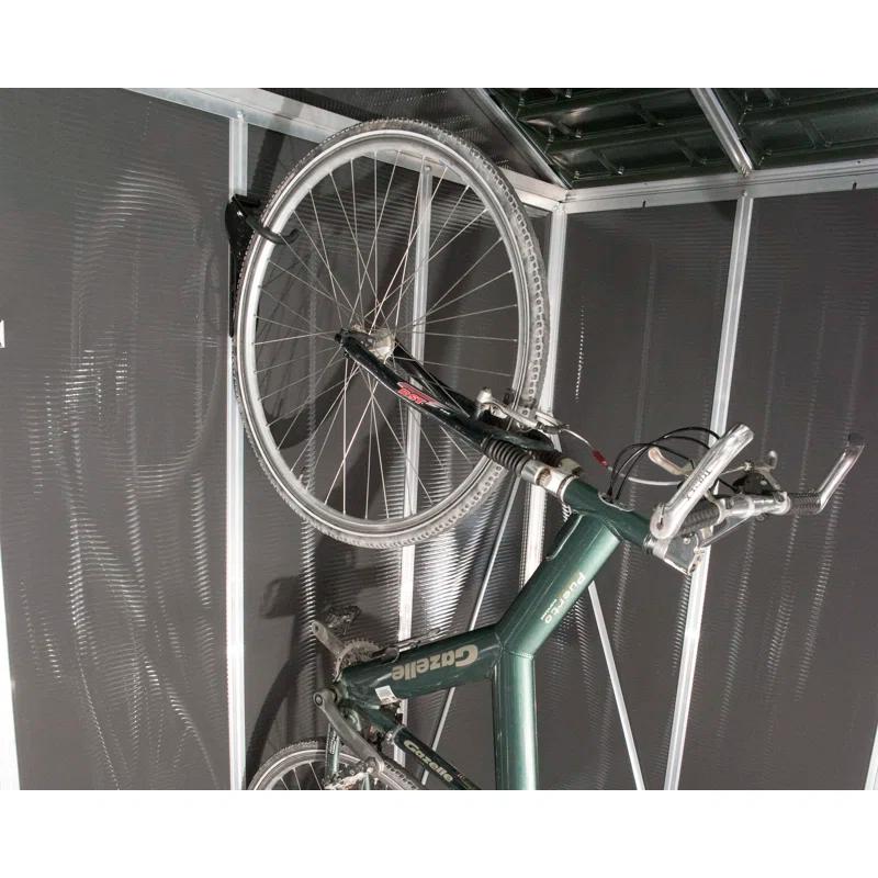 Canopia HG1086 Palram - Canopia Yukon Rubicon and Skylight Wall Mounted Bike Rack