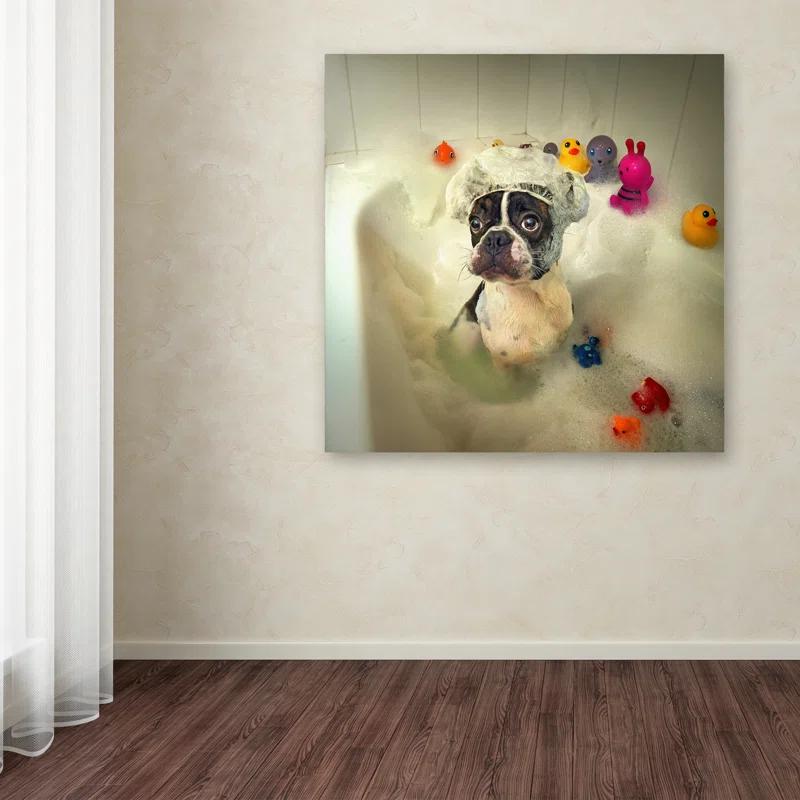 Trademark Fine Art " The Bath " by Ddiarte