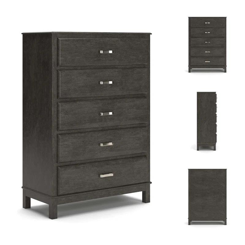 Red Barrel Studio® Wasdale 36.5'' W 5 - Drawer Dresser