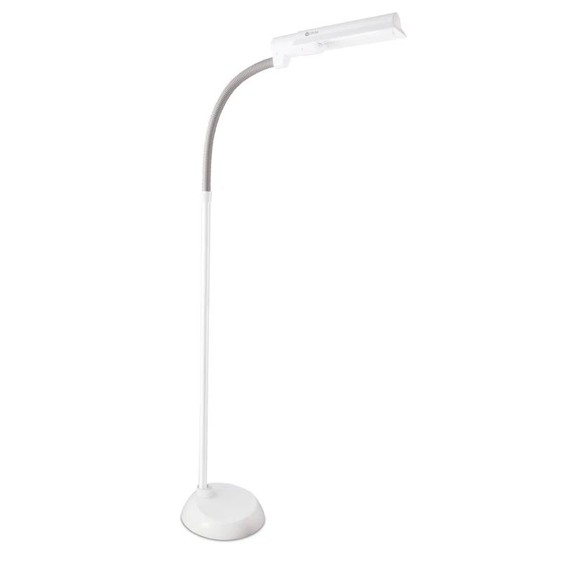 OttLite 13 Watt WingShade Floor Lamp - Living Room, Office, Bedroom Home Décor & Reviews | Wayfair