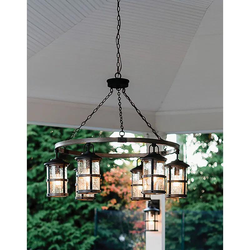 Lakehouse 12v Six-Light Outdoor Chandelier