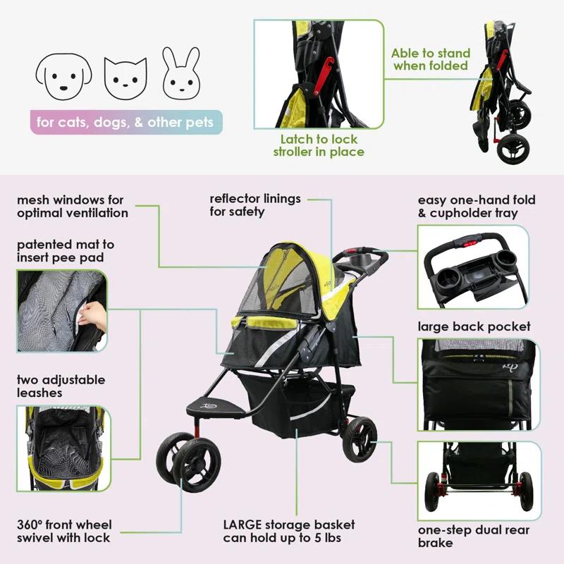 Petique Petique Revolutionary Pet Stroller