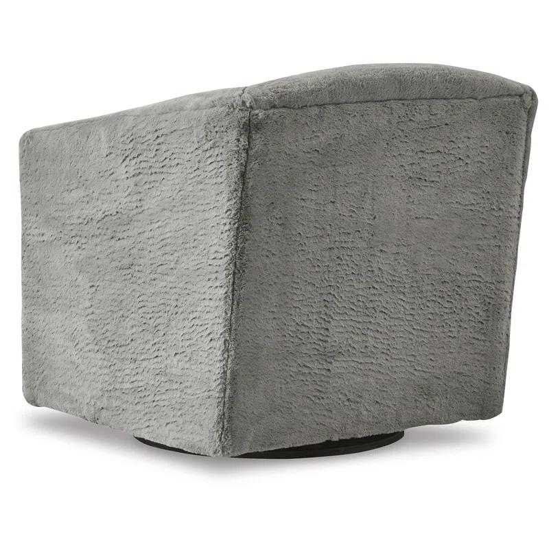 Wrought Studio™ Lagatha Upholstered Swivel Accent Chair